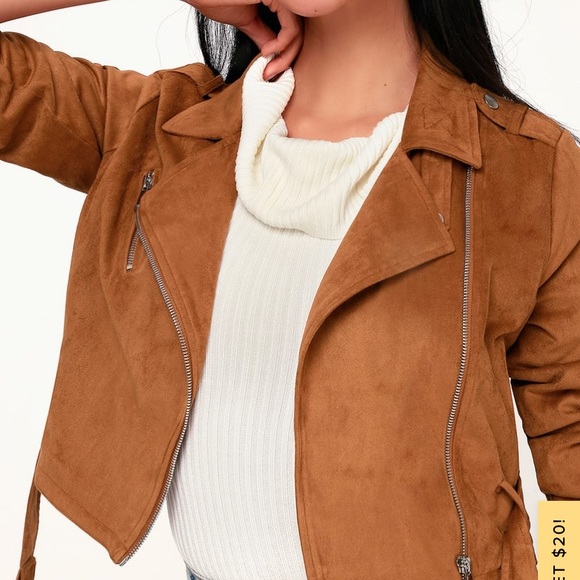 Lulus tan jacket - Picture 2 of 4